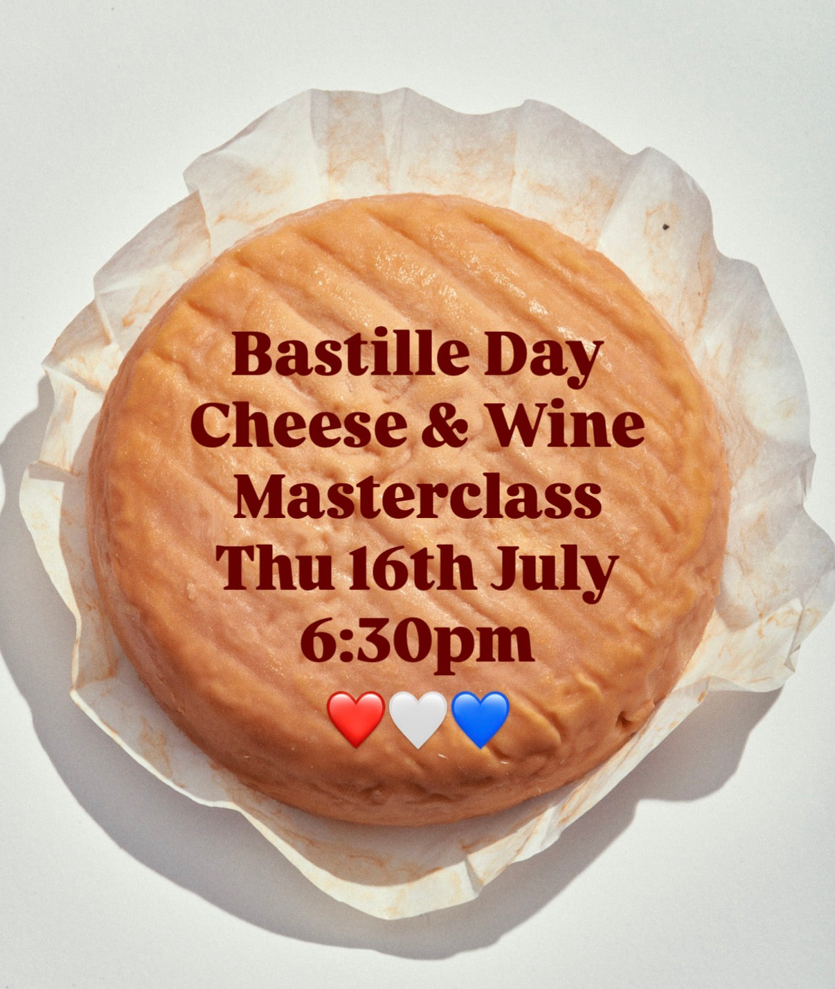 Bastille Day Cheese & Wine Masterclass